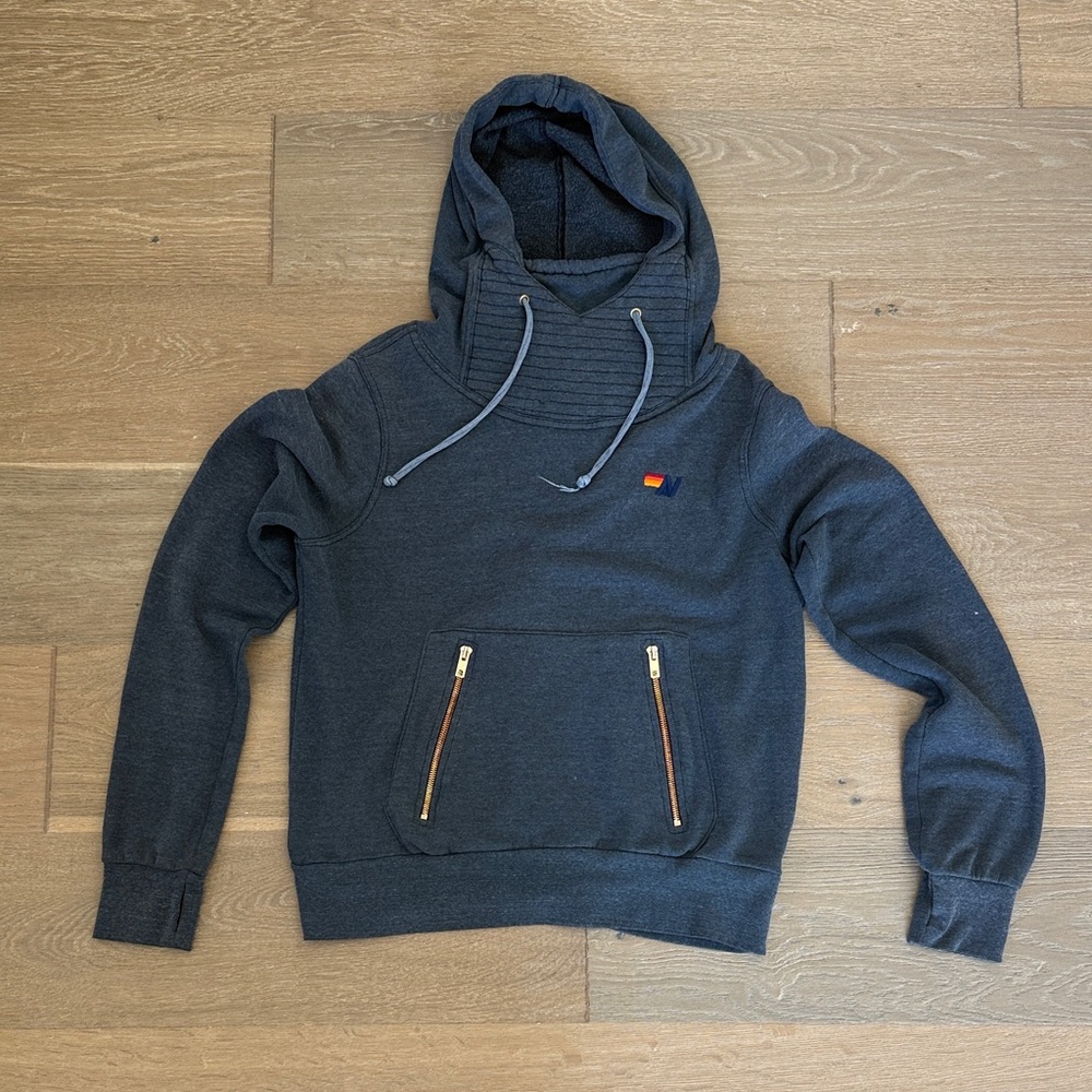 Aviator Nation Charcoal Ninja Hoodie